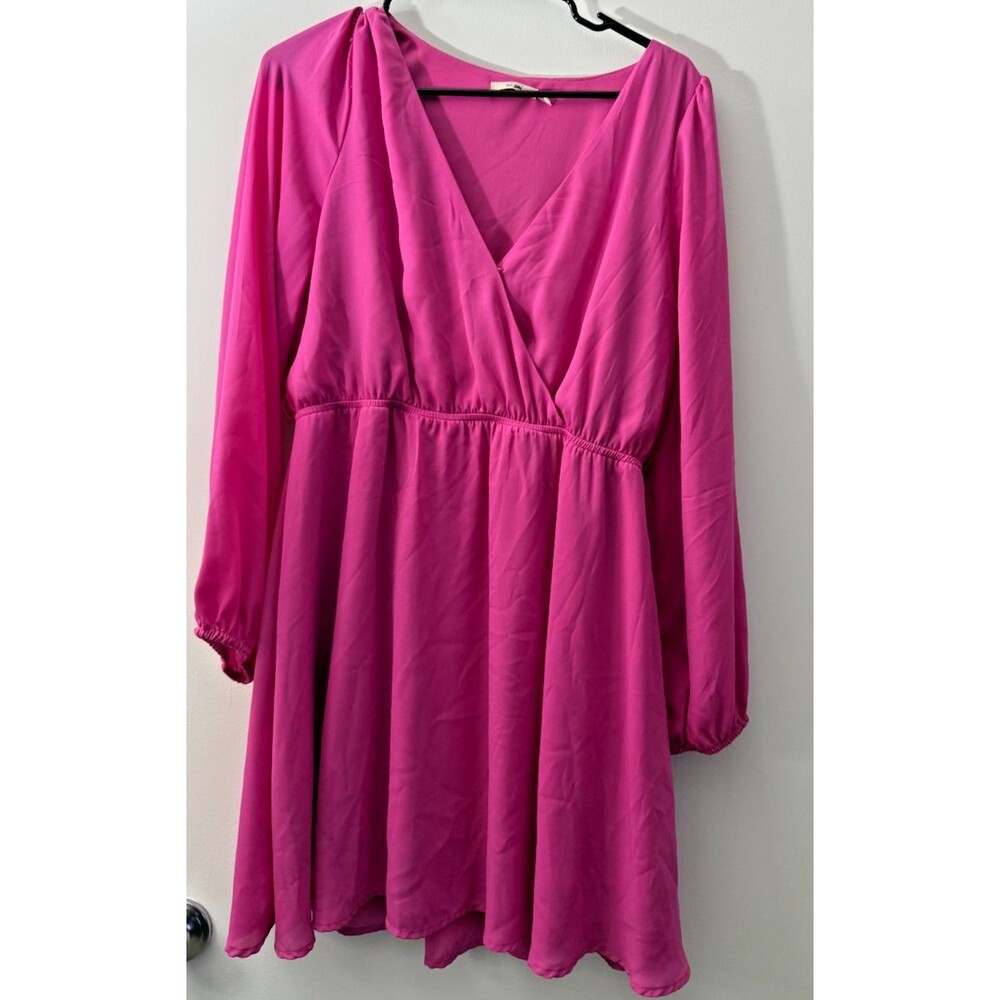 Pink Flowy Dreamy Soft Girl Dress Women's Large Mi Ami Fairy Romantic